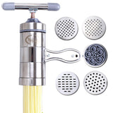 Manual Stainless Steel Noodle Maker Press Pasta Machine Crank Cutter Fruits Juicer Cookware Making Spaghetti Kitchen Tools